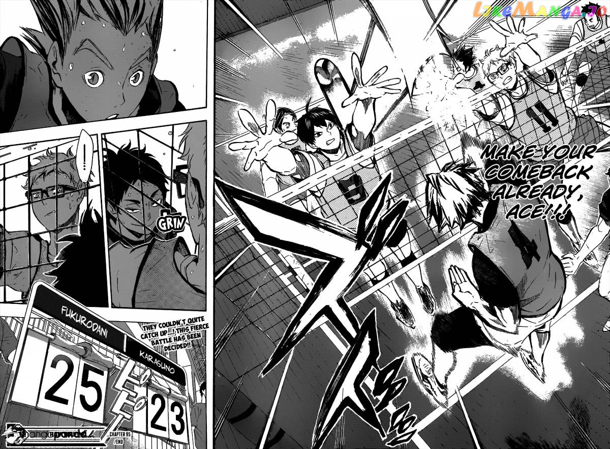 Haikyuu!!, Chapter 95 image 19